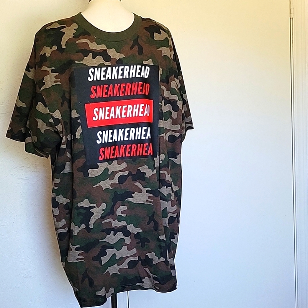 Men's Custom Design Camo Tshirt